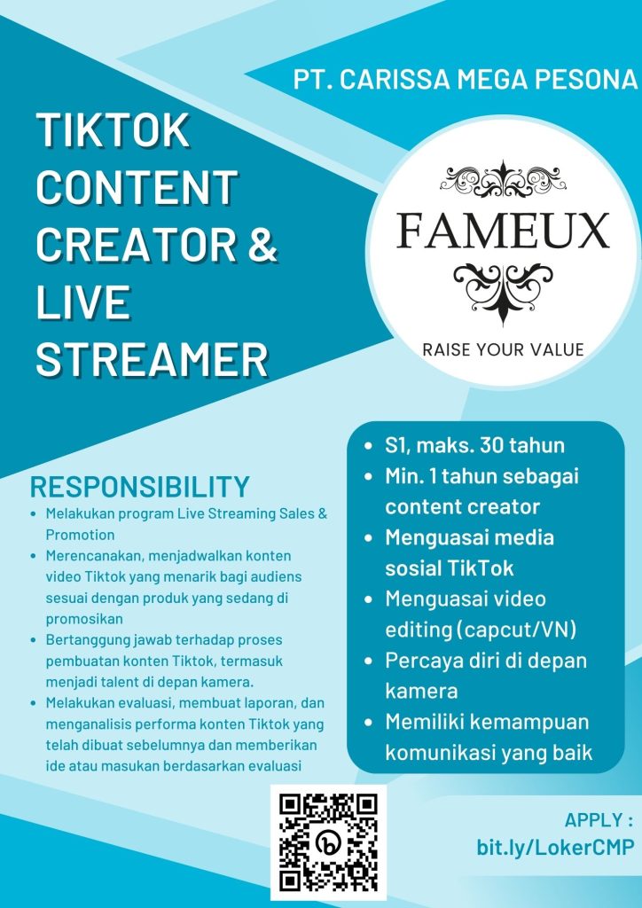 Loker-Tiktok-Content-Creator-Live-Streamer